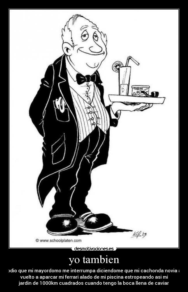 carteles mayordomo desmotivaciones