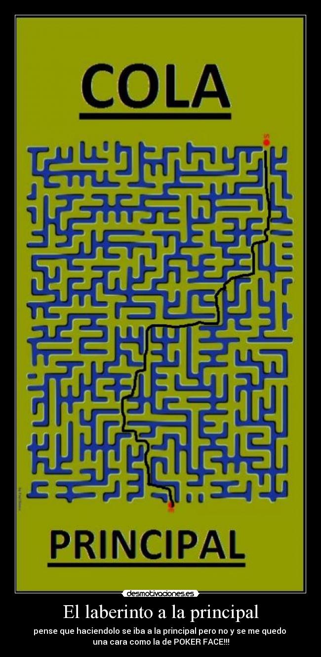 El laberinto a la principal -