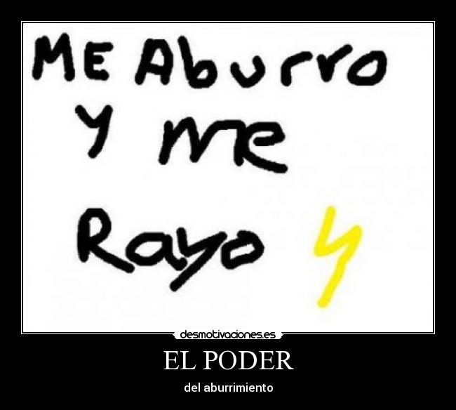 EL PODER -