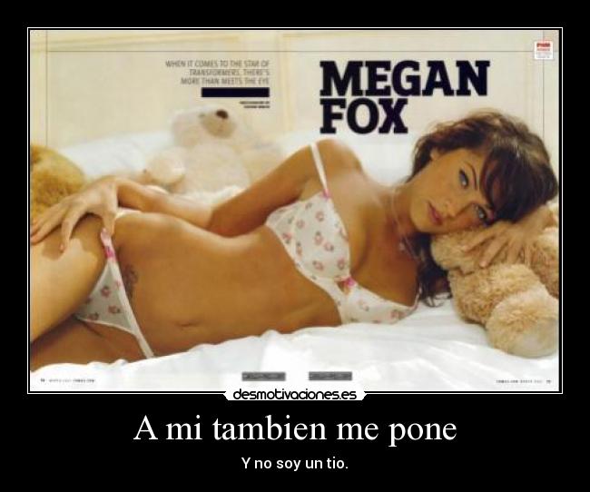 carteles megan fox desmotivaciones