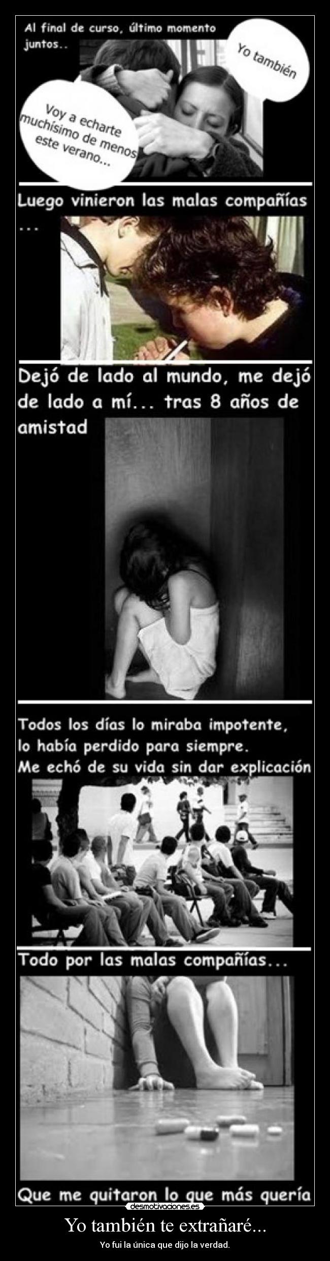 Yo también te extrañaré... -