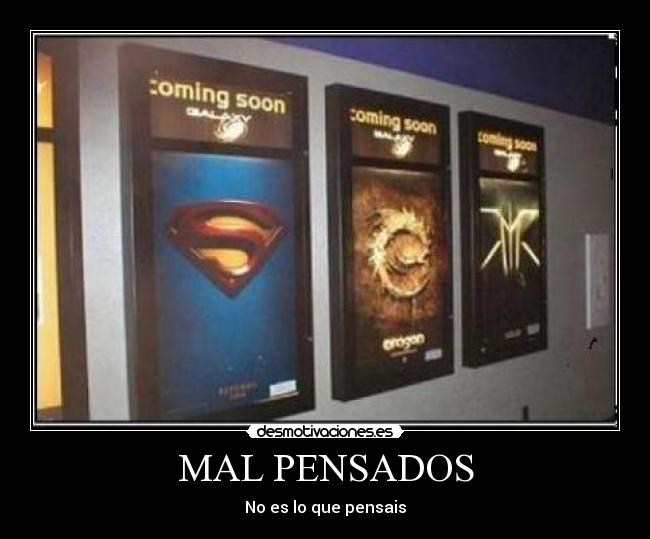 MAL PENSADOS - No es lo que pensais