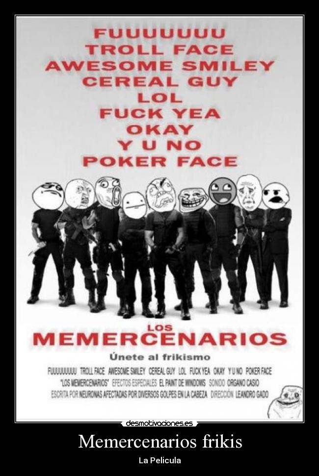 Memercenarios frikis -