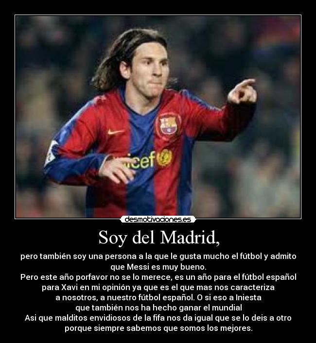 Soy del Madrid, - 