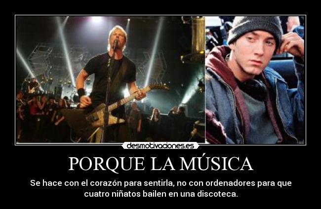 PORQUE LA MÚSICA -