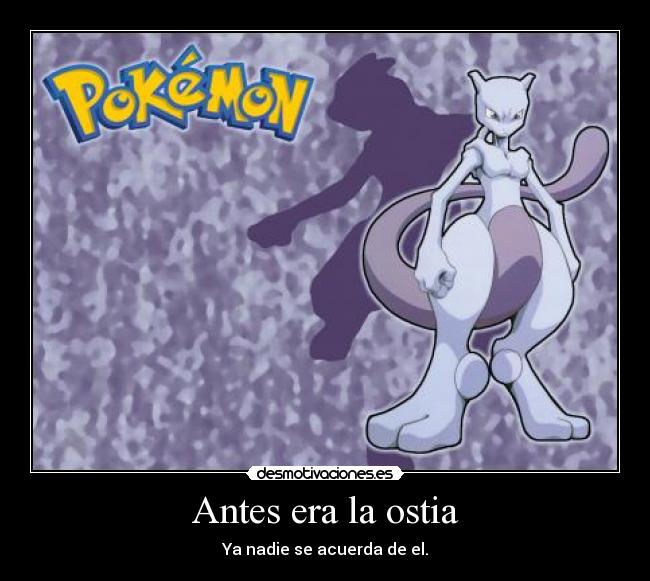 Antes era la ostia -