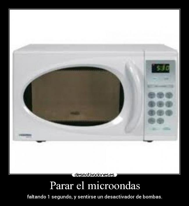 carteles microondas desmotivaciones