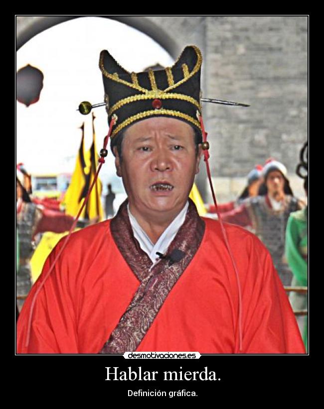 Hablar mierda. - 