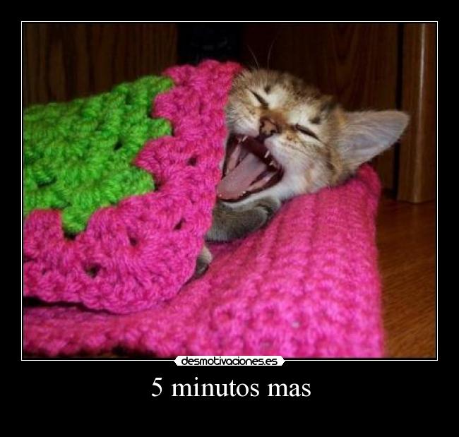 5 minutos mas - 