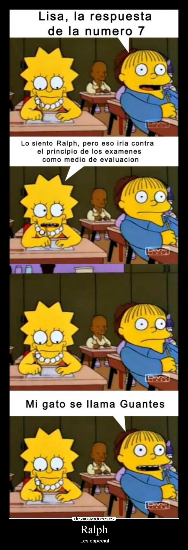 Ralph - ...es especial