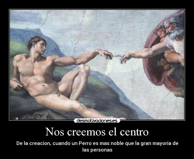 Nos creemos el centro -