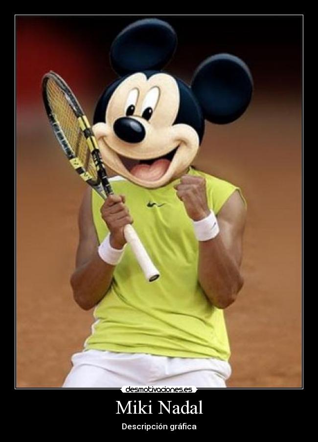 Miki Nadal - Descripción gráfica