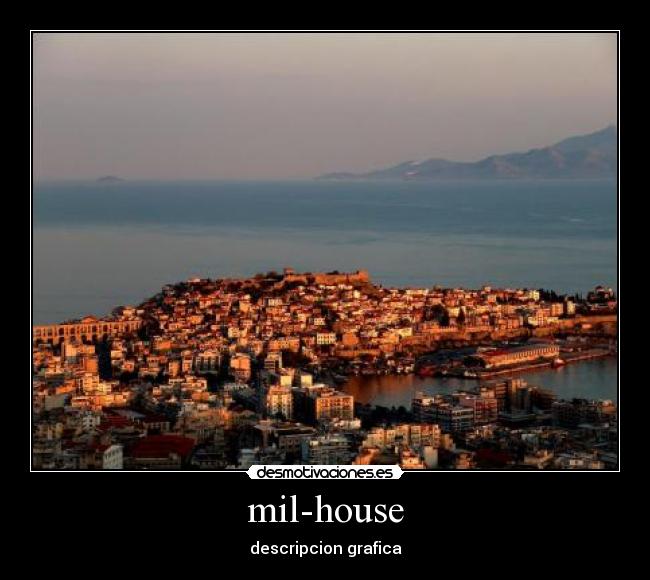 mil-house - descripcion grafica