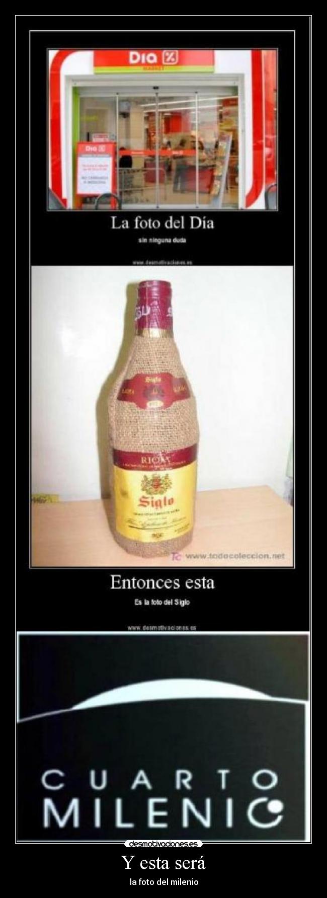 Y esta será - la foto del milenio