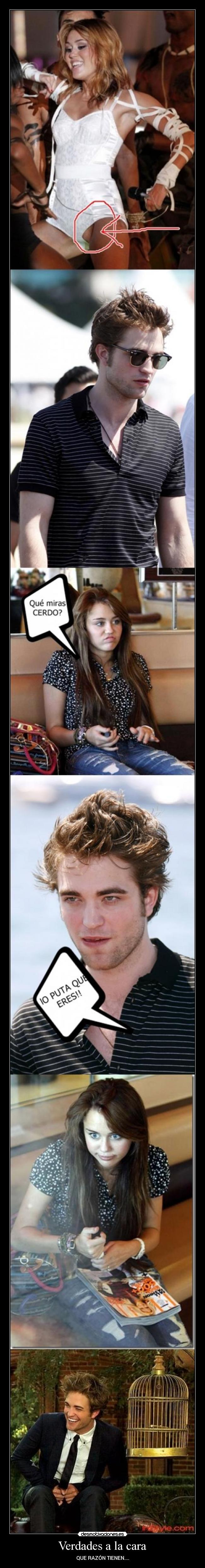 Verdades a la cara -