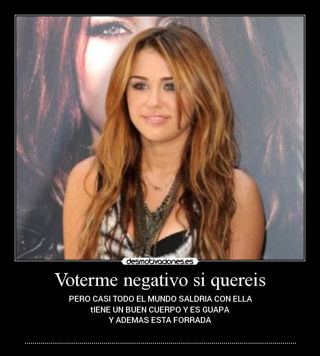 Voterme negativo si quereis - 