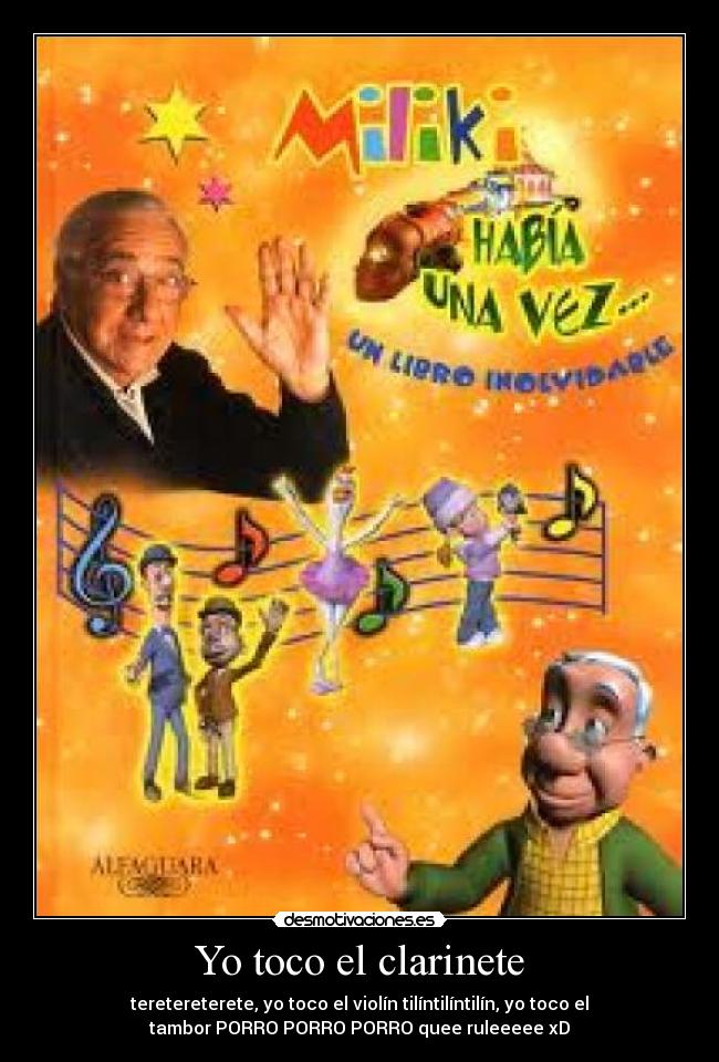 Yo toco el clarinete -