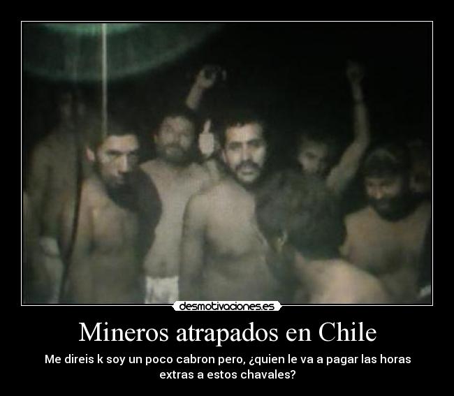 Mineros atrapados en Chile - 