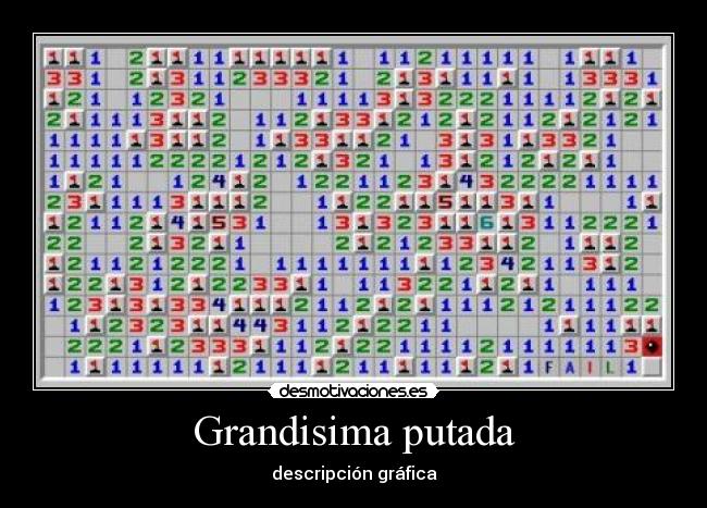 Grandisima putada - 
