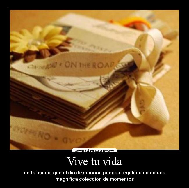 Vive tu vida -