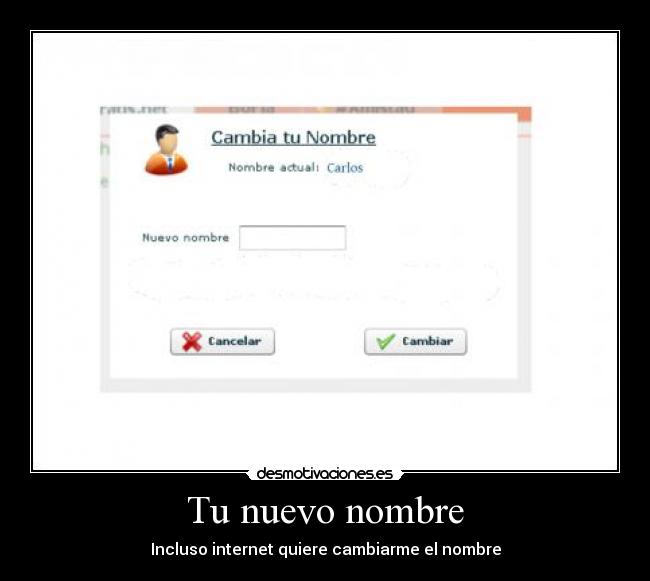 Tu nuevo nombre - 