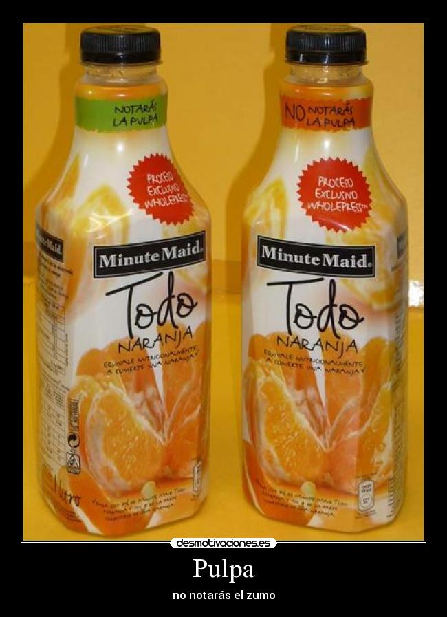 carteles zumo minute maid desmotivaciones