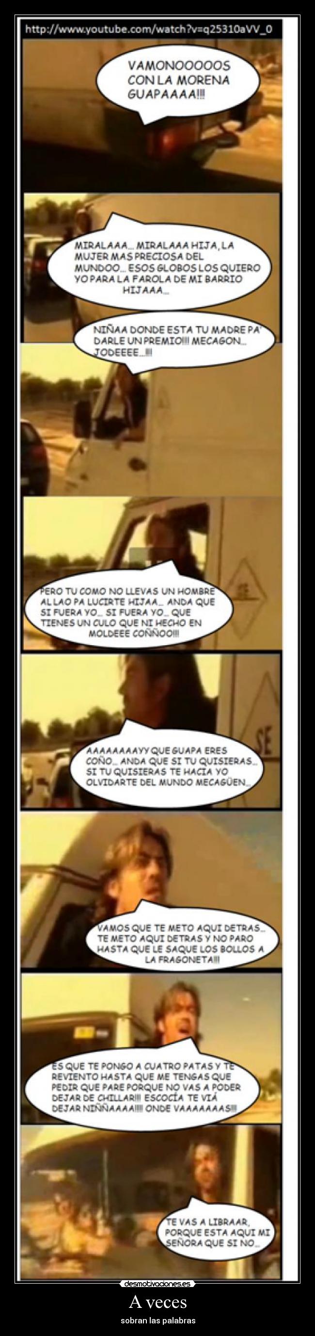 carteles veces sobran las palabras morgui14 morgui gitano morena desmotivaciones