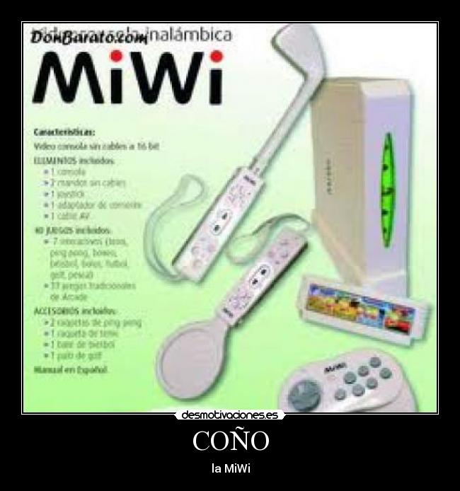 COÑO - la MiWi