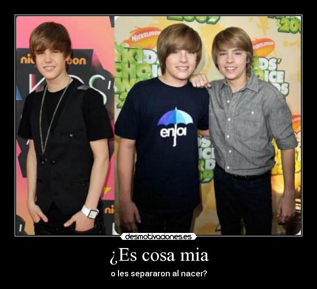 ¿Es cosa mia - o les separaron al nacer?