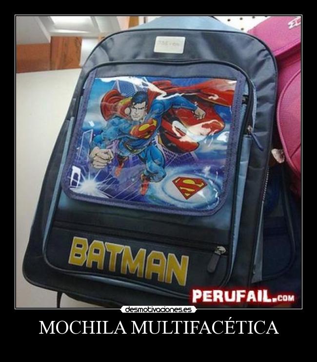 MOCHILA MULTIFACÉTICA - 