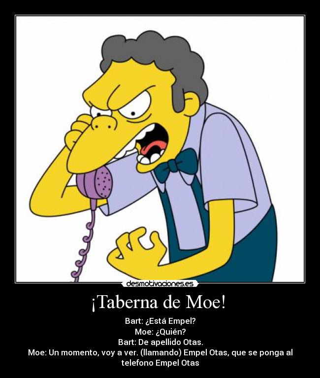 ¡Taberna de Moe! -