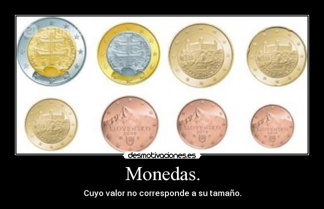 Monedas. -