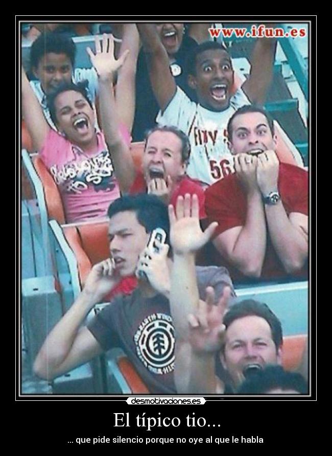 El típico tio... -