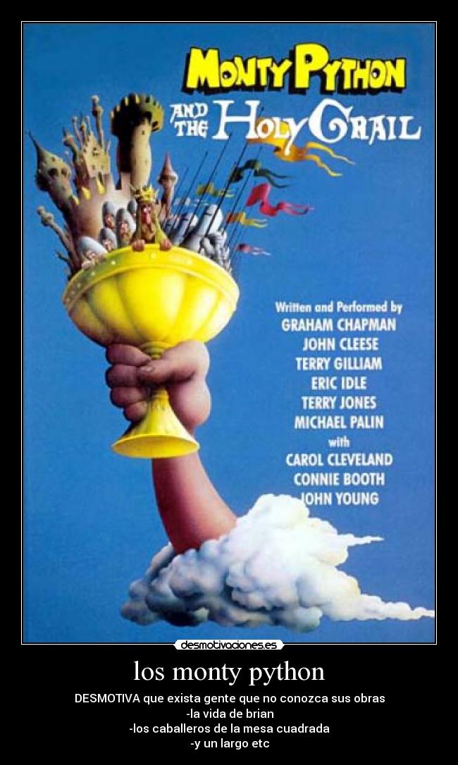 carteles monty desmotivaciones