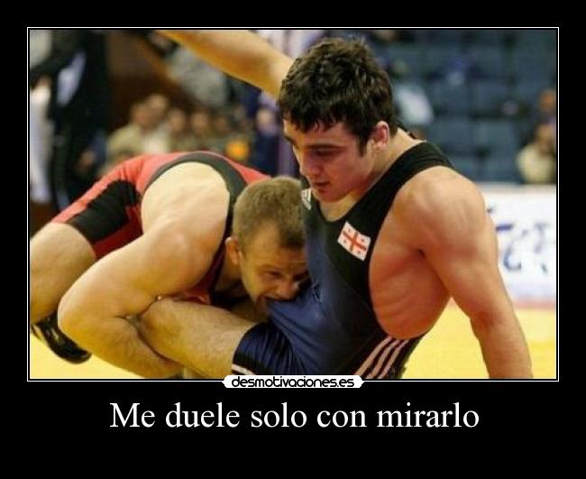 Me duele solo con mirarlo - 