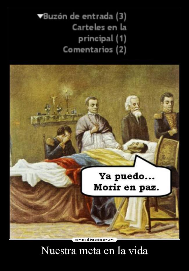 Nuestra meta en la vida -