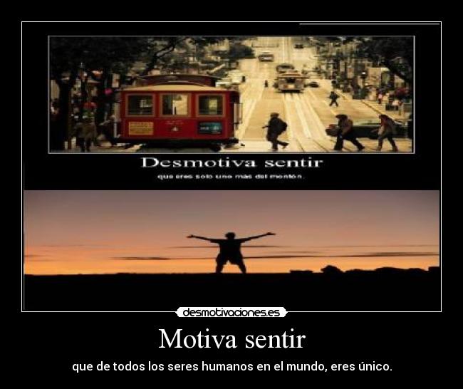 Motiva sentir -