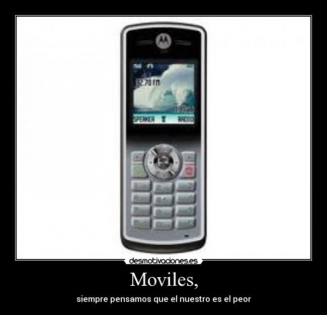 Moviles, - 