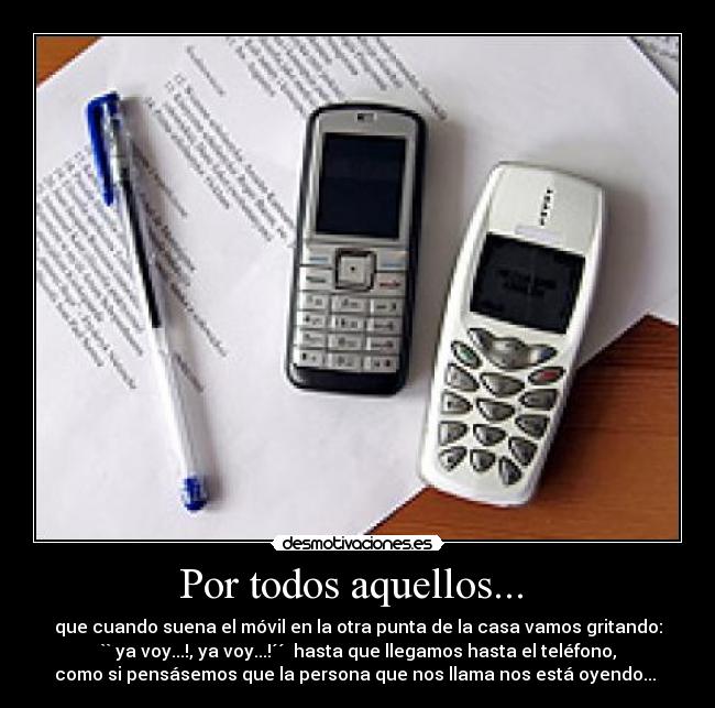 Por todos aquellos... -