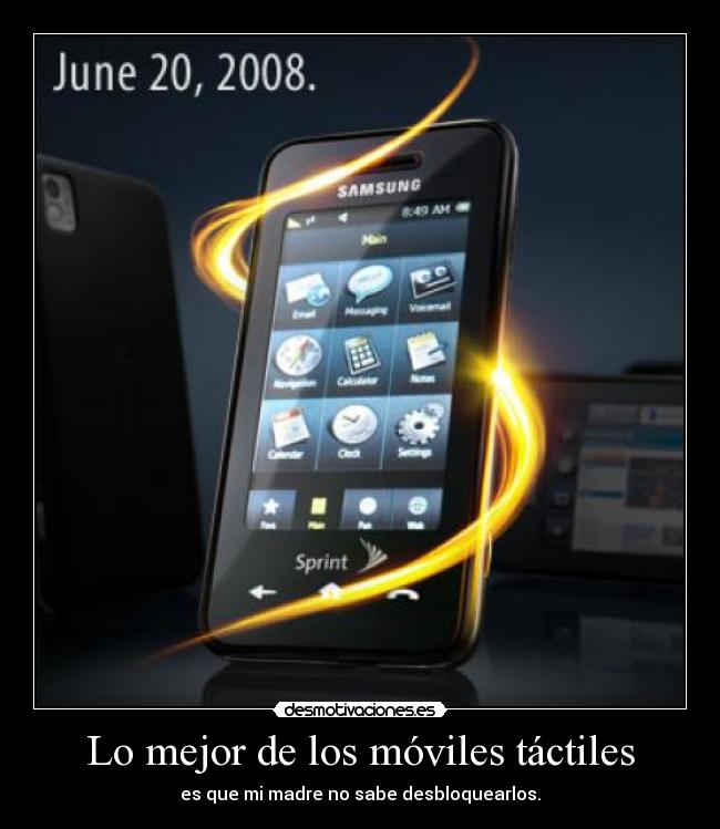 Lo mejor de los móviles táctiles -