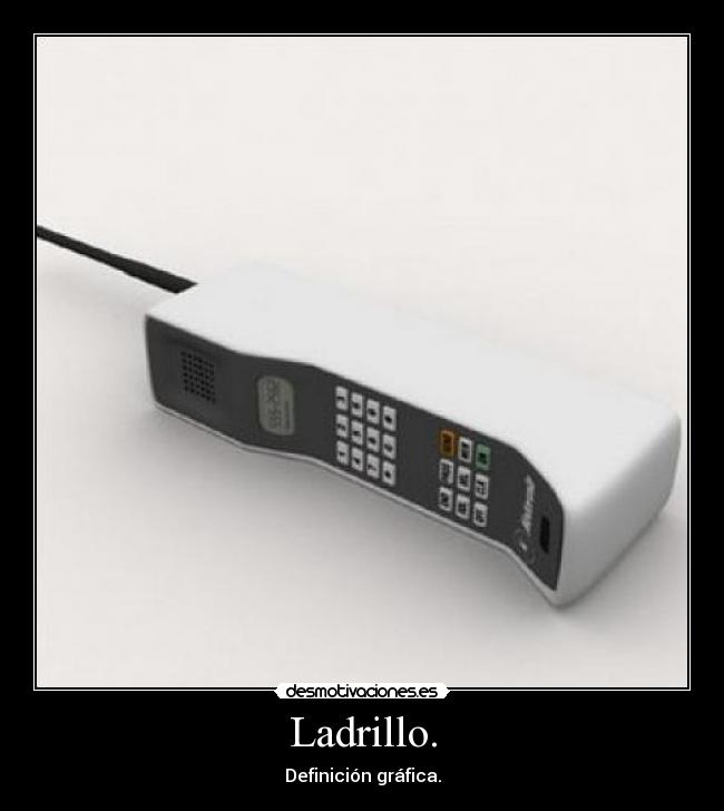 Ladrillo. - Definición gráfica.
