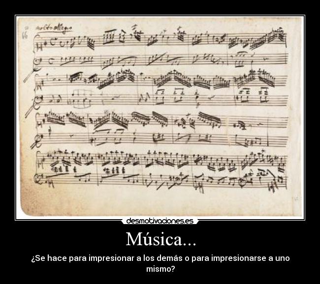 Música... -