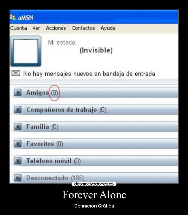 Forever Alone - Definicion Gráfica