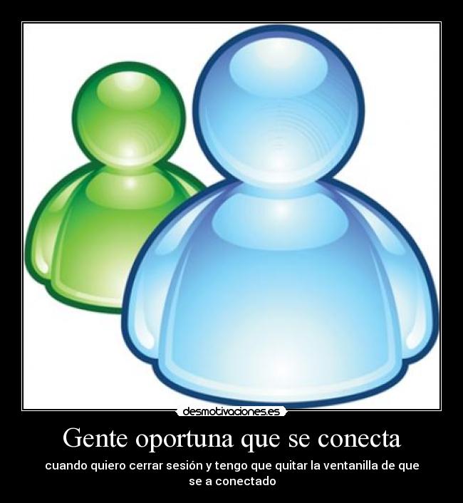 Gente oportuna que se conecta - 