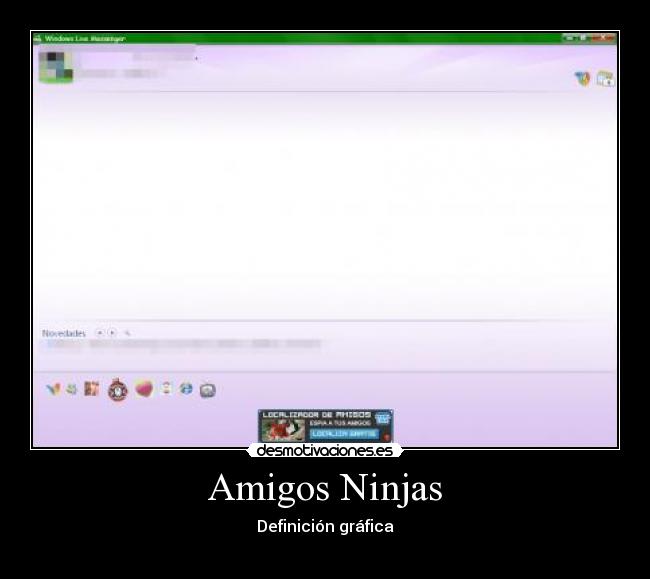 Amigos Ninjas - Definición gráfica

