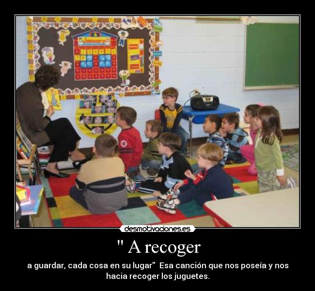 A recoger -