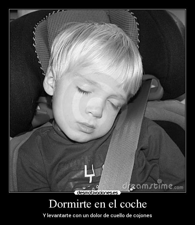 Dormirte en el coche - 