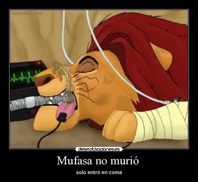 Mufasa no murió  - 