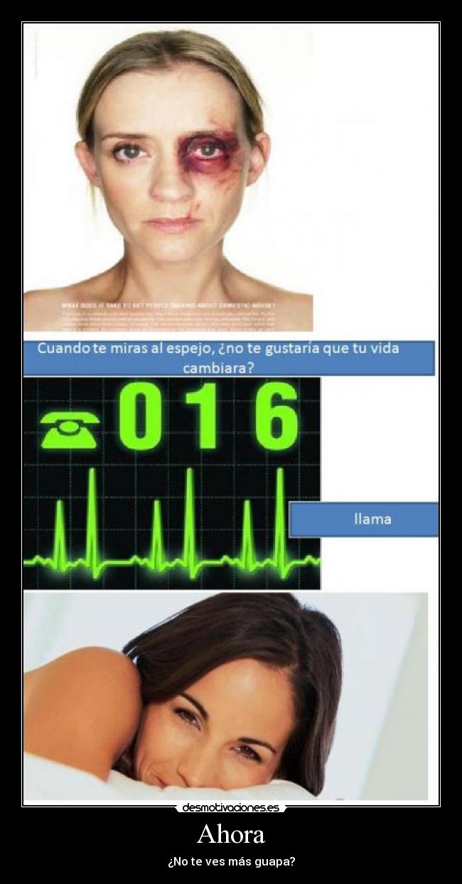 Ahora - ¿No te ves más guapa?