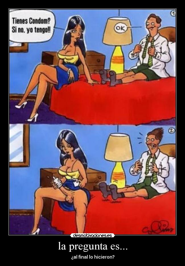 la pregunta es... - ¿al final lo hicieron?